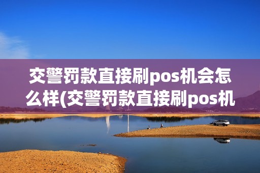 交警罚款直接刷pos机会怎么样(交警罚款直接刷pos机)