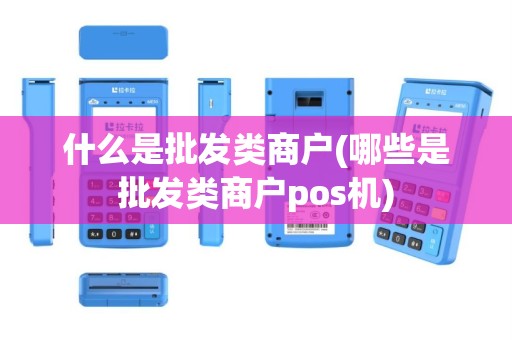 什么是批发类商户(哪些是批发类商户pos机)