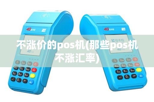 不涨价的pos机(那些pos机不涨汇率)