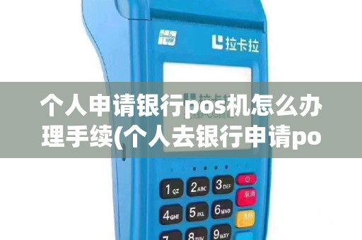 个人申请银行pos机怎么办理手续(个人去银行申请pos机吗)