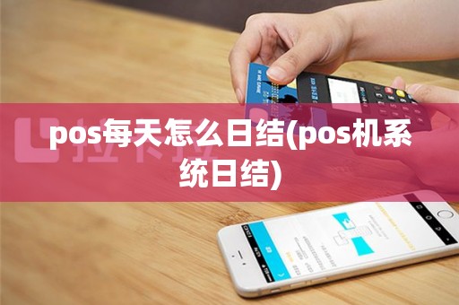 pos每天怎么日结(pos机系统日结)