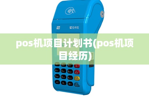 pos机项目计划书(pos机项目经历)