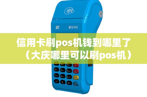信用卡刷pos机钱到哪里了（大庆哪里可以刷pos机）