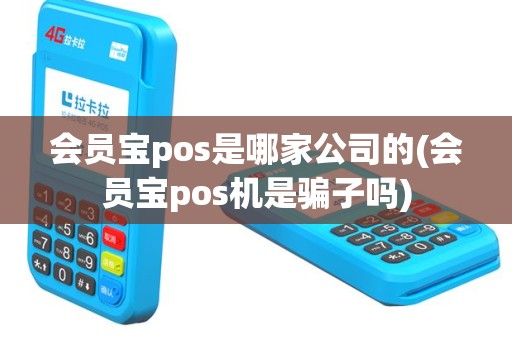 会员宝pos是哪家公司的(会员宝pos机是骗子吗)