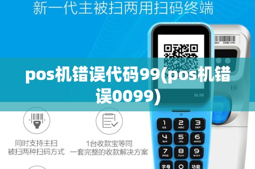 pos机错误代码99(pos机错误0099)