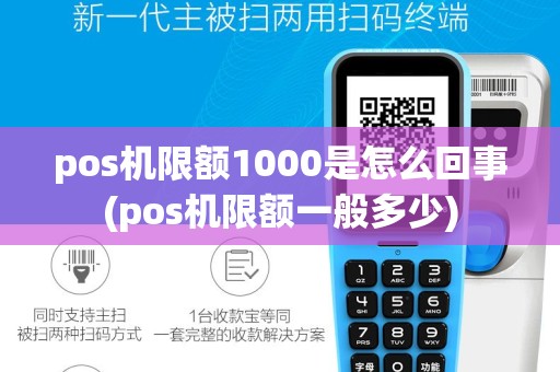 pos机限额1000是怎么回事(pos机限额一般多少)