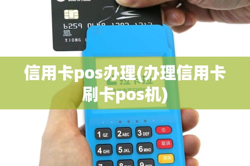 信用卡pos办理(办理信用卡刷卡pos机)