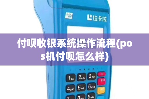 付呗收银系统操作流程(pos机付呗怎么样)