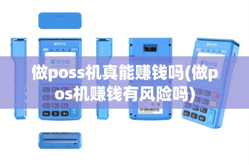 做poss机真能赚钱吗(做pos机赚钱有风险吗)