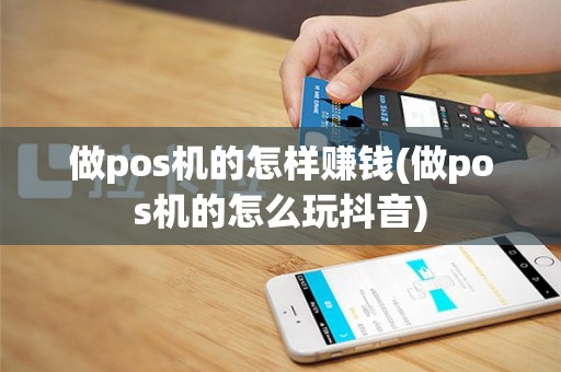 做pos机的怎样赚钱(做pos机的怎么玩抖音)