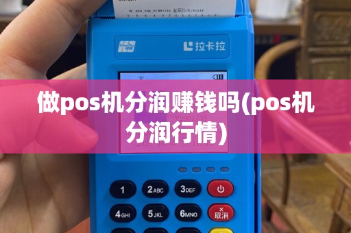 做pos机分润赚钱吗(pos机分润行情)