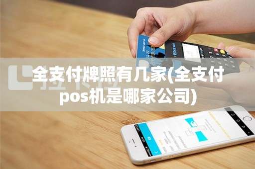 全支付牌照有几家(全支付pos机是哪家公司)