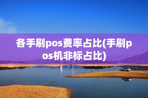 各手刷pos费率占比(手刷pos机非标占比)