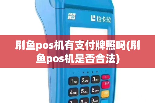 刷鱼pos机有支付牌照吗(刷鱼pos机是否合法)