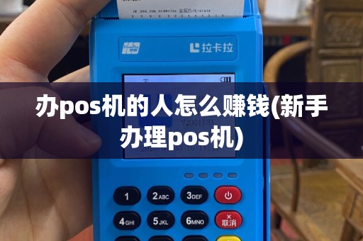 办pos机的人怎么赚钱(新手办理pos机)