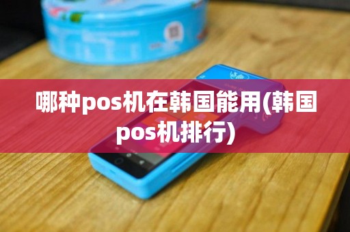 哪种pos机在韩国能用(韩国pos机排行)